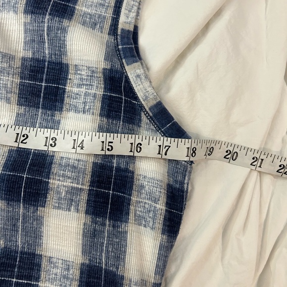 POLO‎ Ralph Lauren Buffalo Plaid Cotton Henley Dress L - Picture 9 of 13